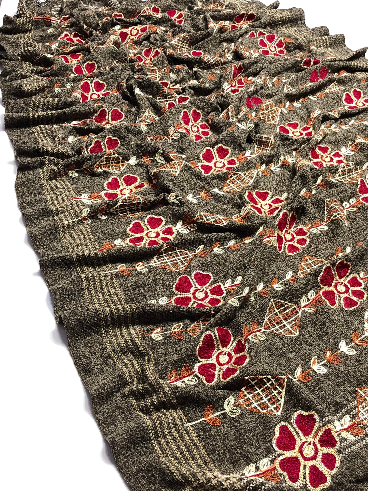 Khaddi Velvet Shawl