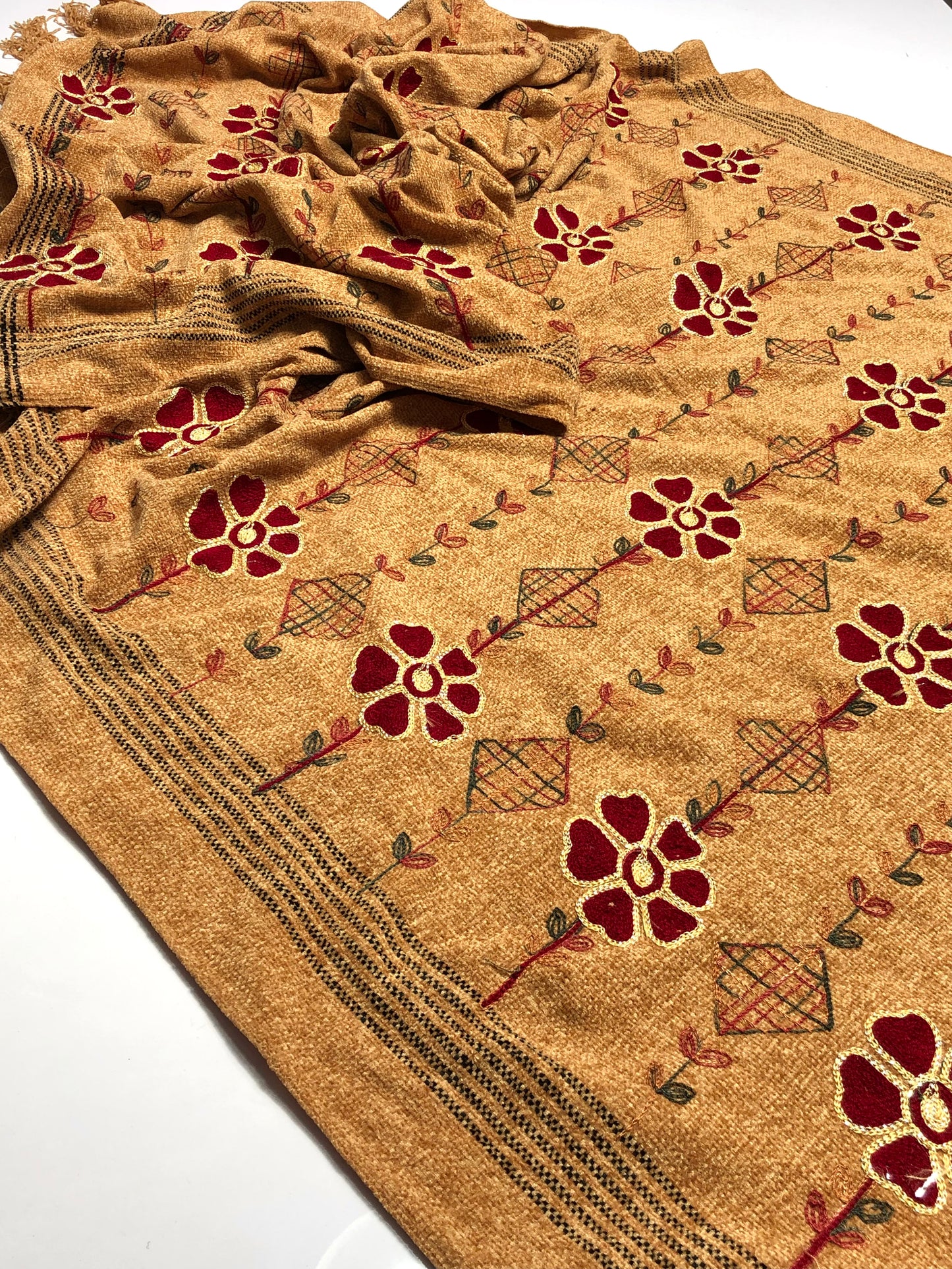 Khaddi Velvet Shawl