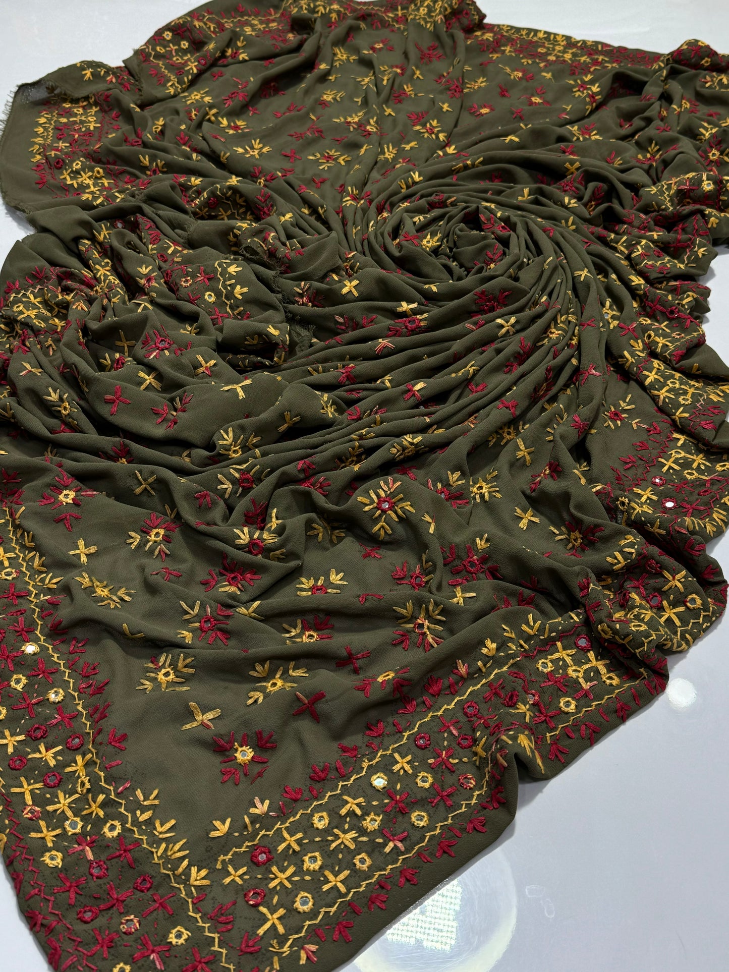 Korean Georgette Chadar