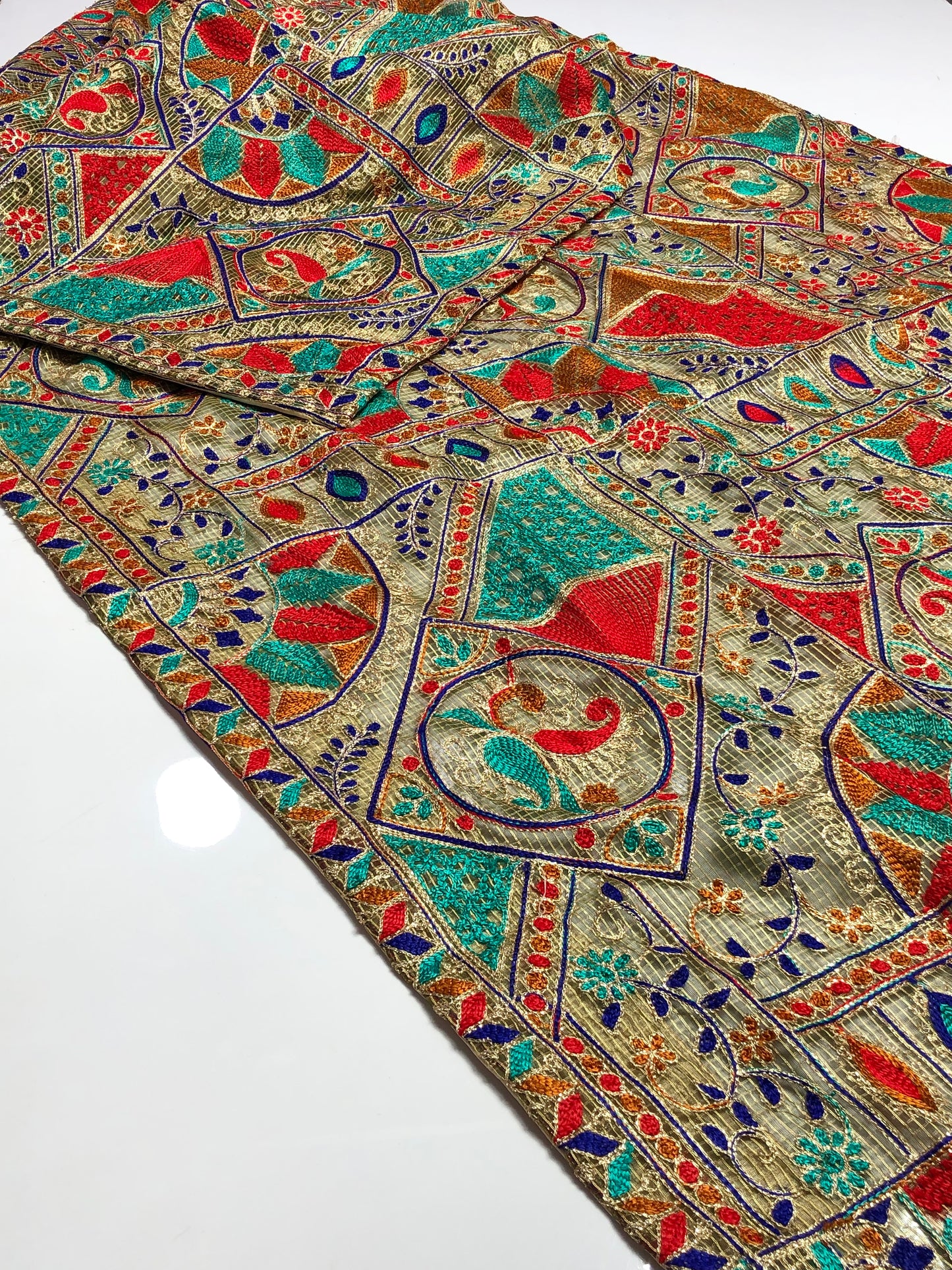 Indian Silk Tissue Dupatta