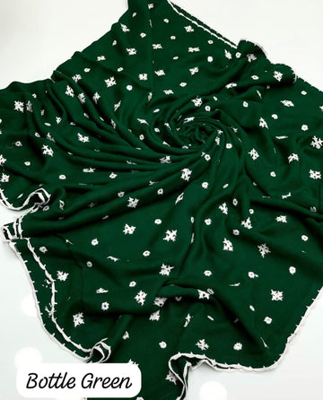 Pashmina Stuff
Hand Made Sindhi Embriodery With Mirror Shawl