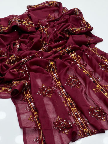 Taj Swiss Lawn Fabric