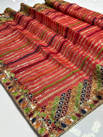 Indian Organza Dupatta