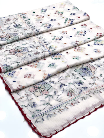 Pure Lawn Hand Made Chadar