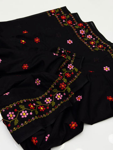Pure Lawn
Machine Cross Stitch Embroidery  Chadar