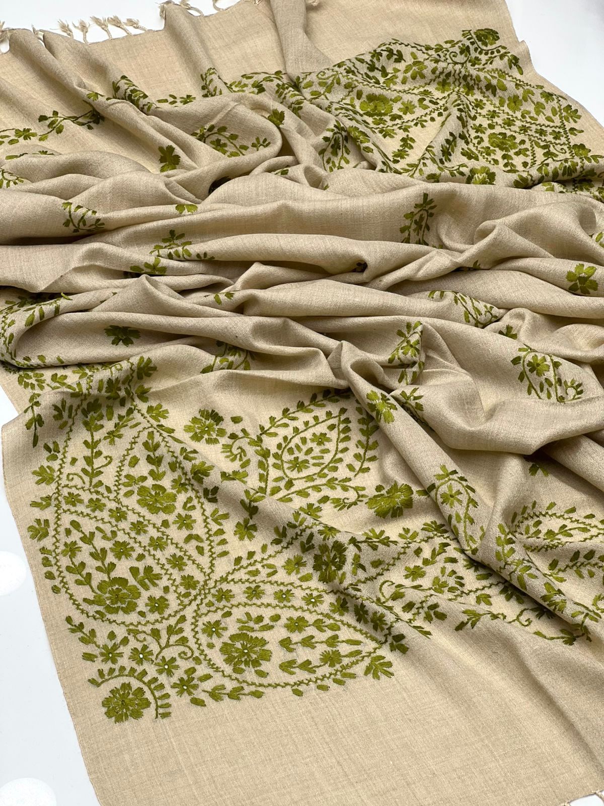 Swati Pashmina Shawl
Hand Made Multani Embroidery