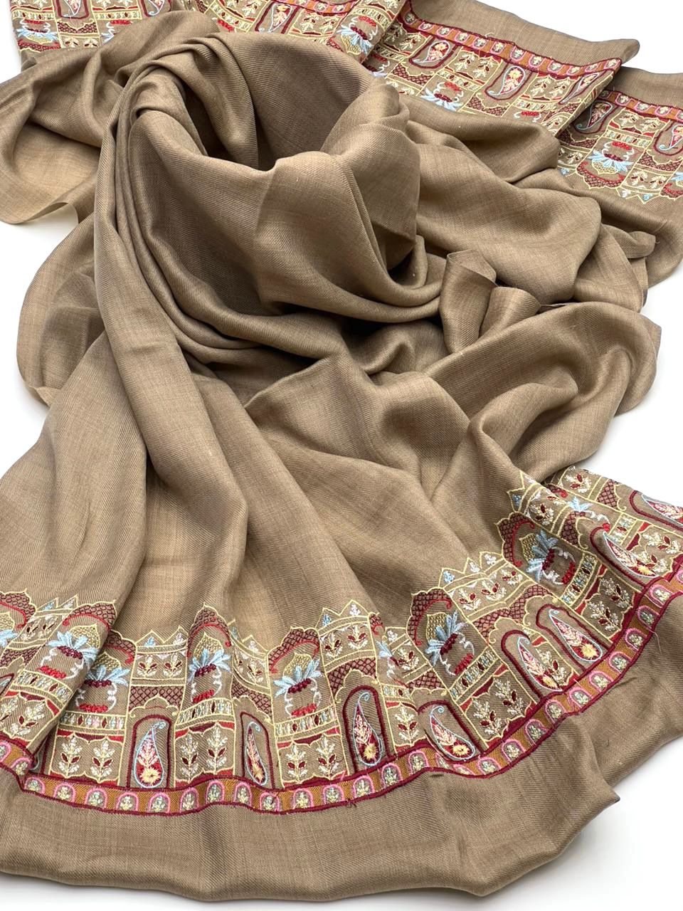 Pashmina Machine Sequence Shawl