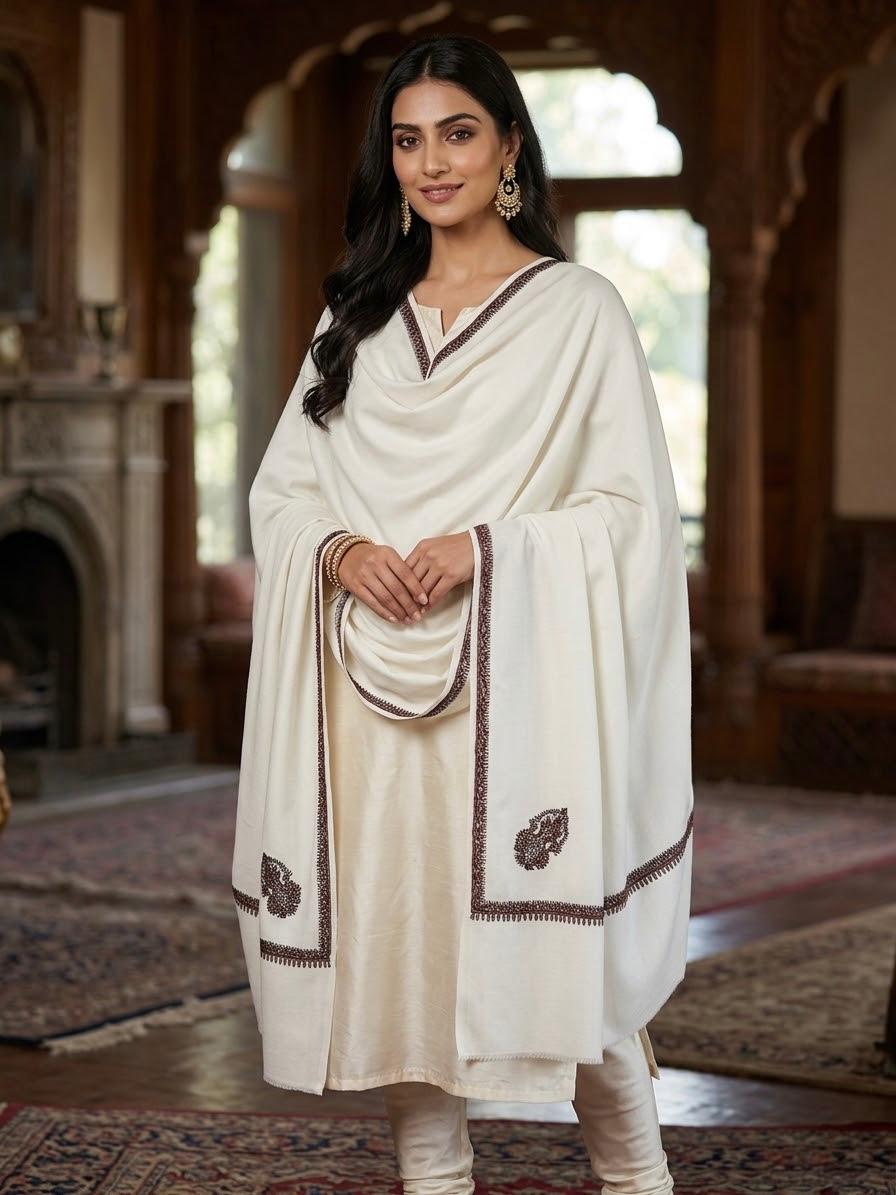 Pashmina
Hand Made Kashmiri Embroidery Shawl
