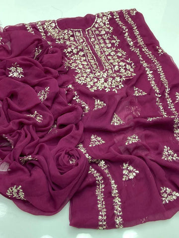 Handmade Multani Gotta 2 Pieces Suit