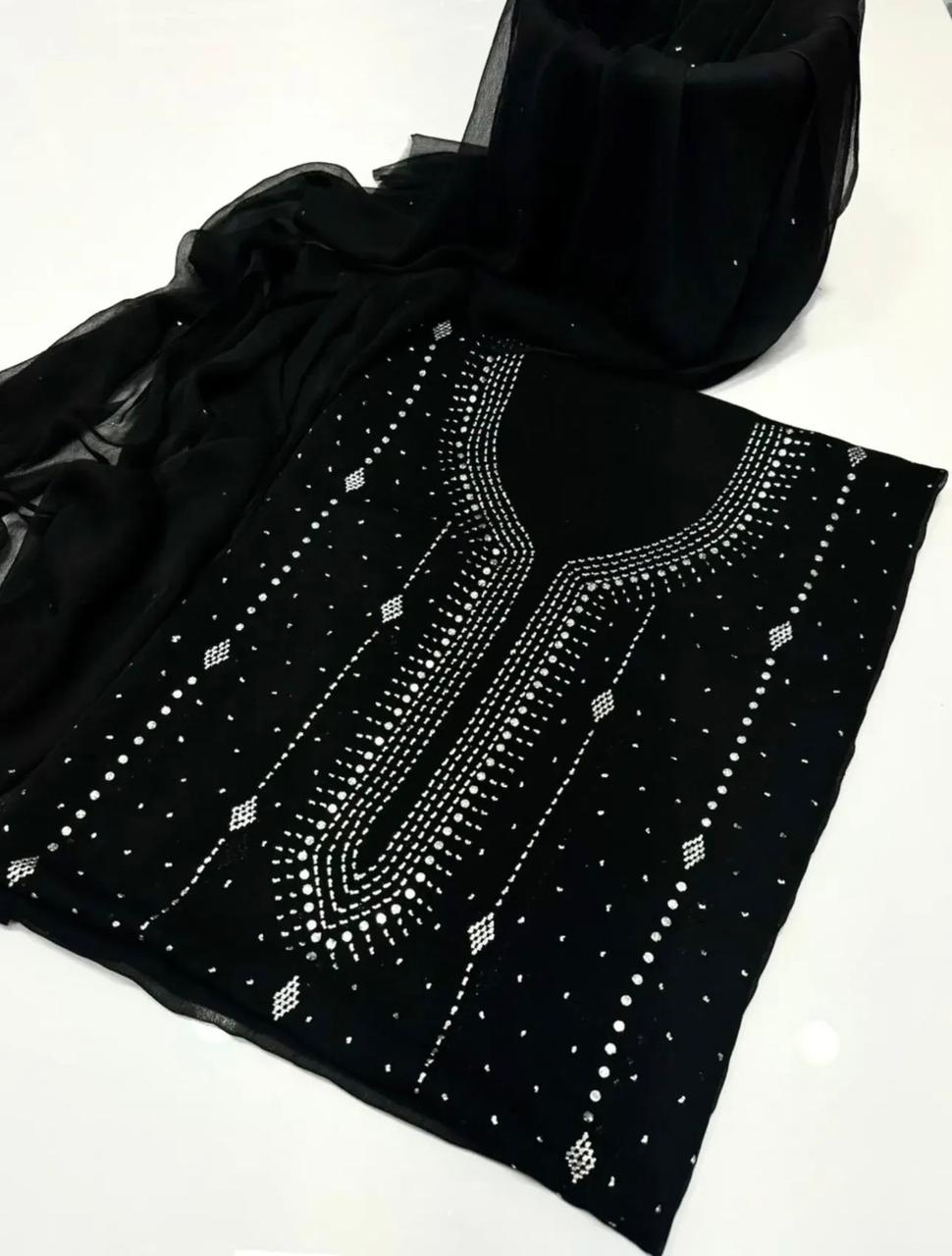 Mukesh Work 2 Pieces Dress Shirt and Dupatta