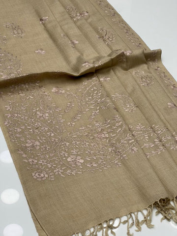 Swati Pashmina 
Hand Made Multani Embroidery Shawl