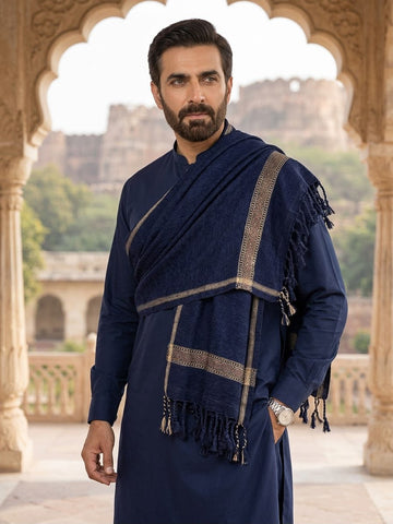 Gents Khaddi Velvet Shawl