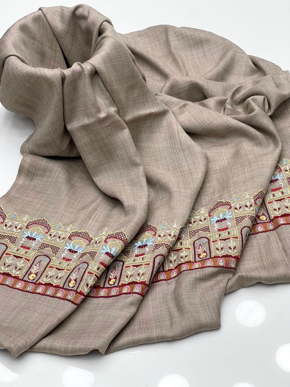 Pashmina Machine Sequence Shawl