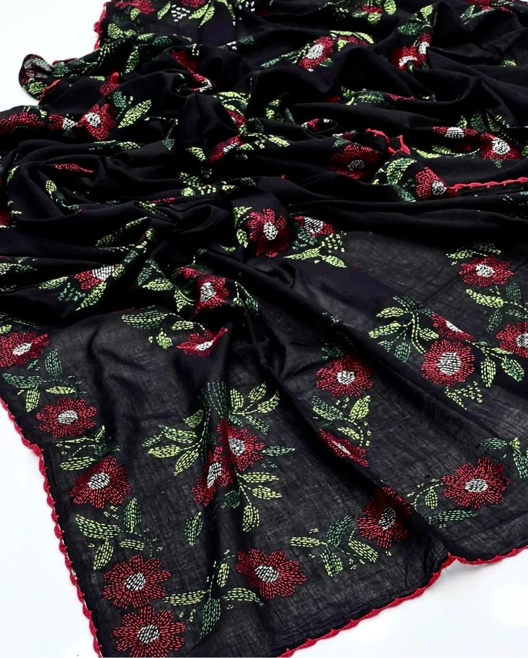 Pure Lawn 
Multani Hand Made Embroidered Chadar