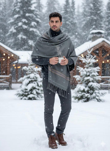 Acrylic Wool Gents Shawl