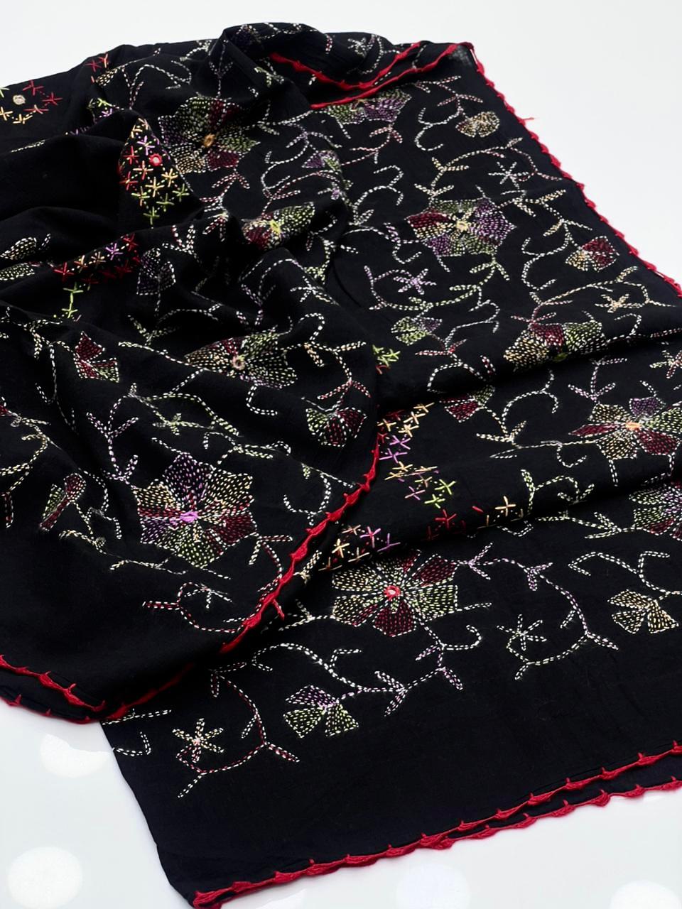 Pure Lawn
Hand Made Multani Embroidery Chadar