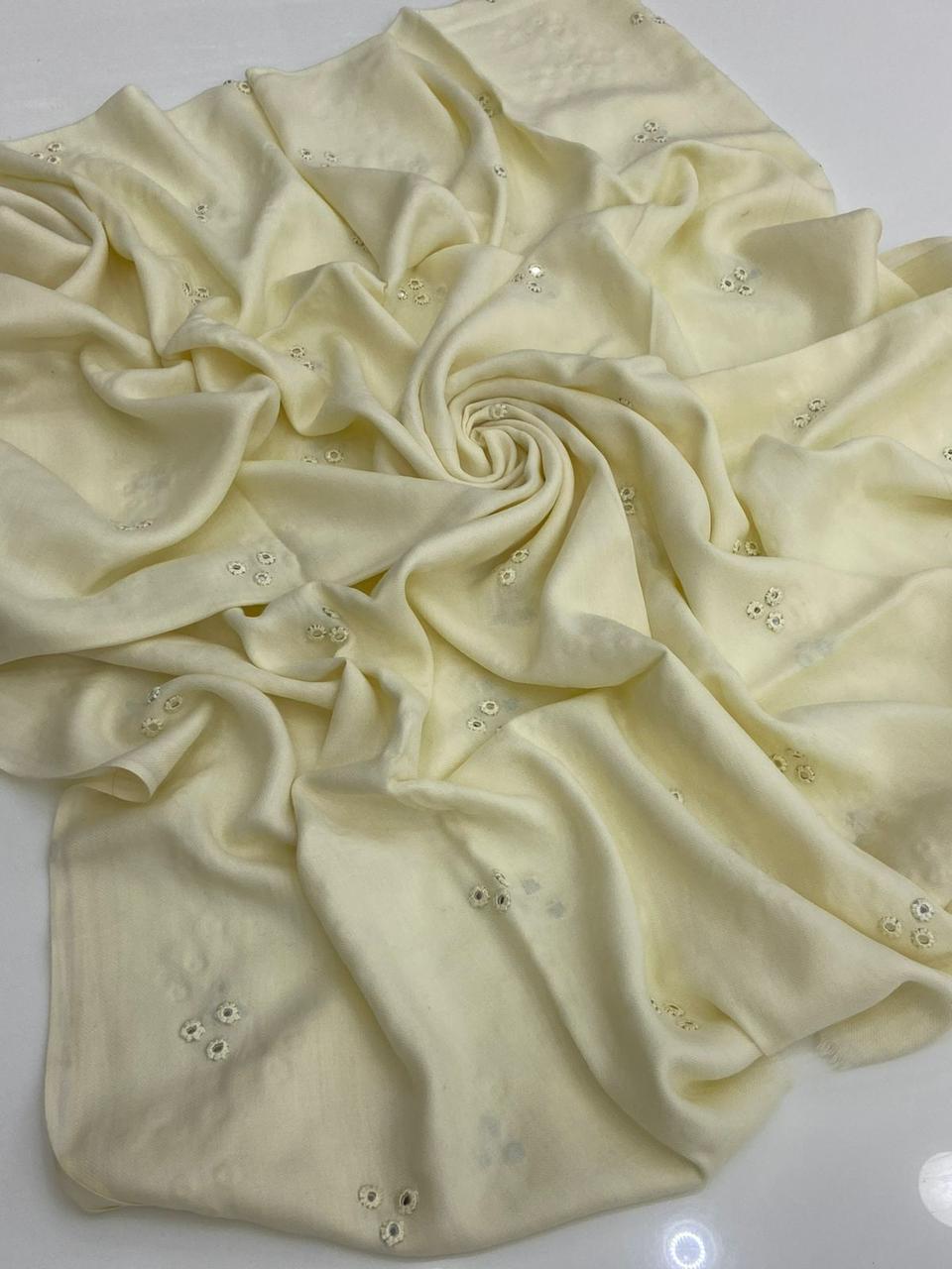 Pashmina Shawl
Hand Made Mirror Work Chadar