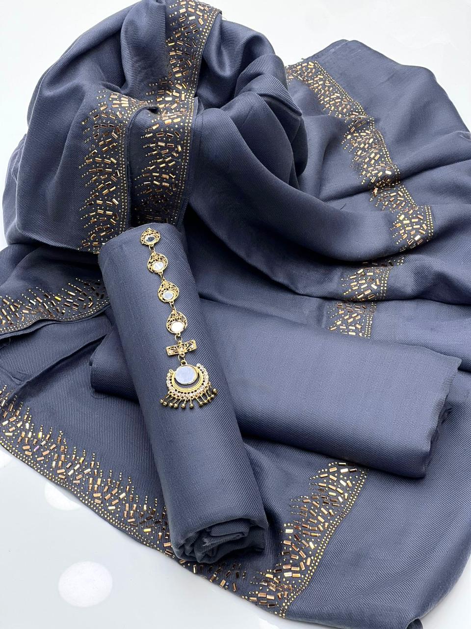 Winter Pashmina Dress Collection