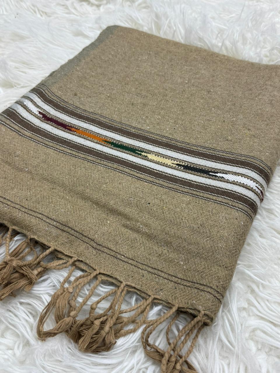 Pure Wool Kashmiri 
Gents Shawl