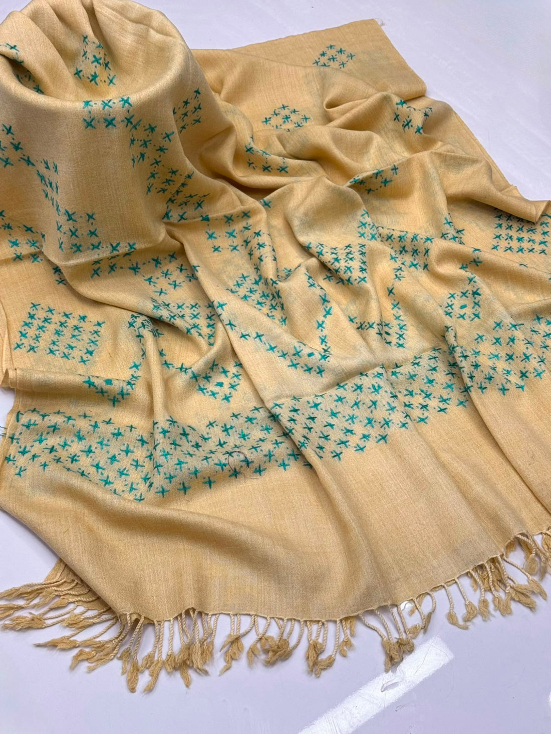 Swati Pashmina
Hand Made Multani Embroidery Shawl