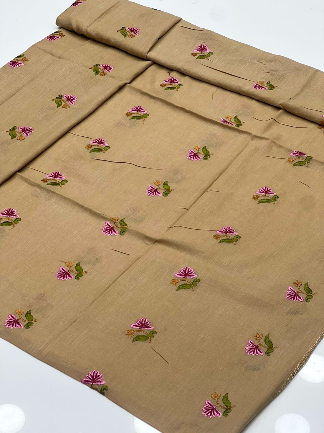 Pure Lawn Stuff 
Cross Stitch Embroidered Chadar