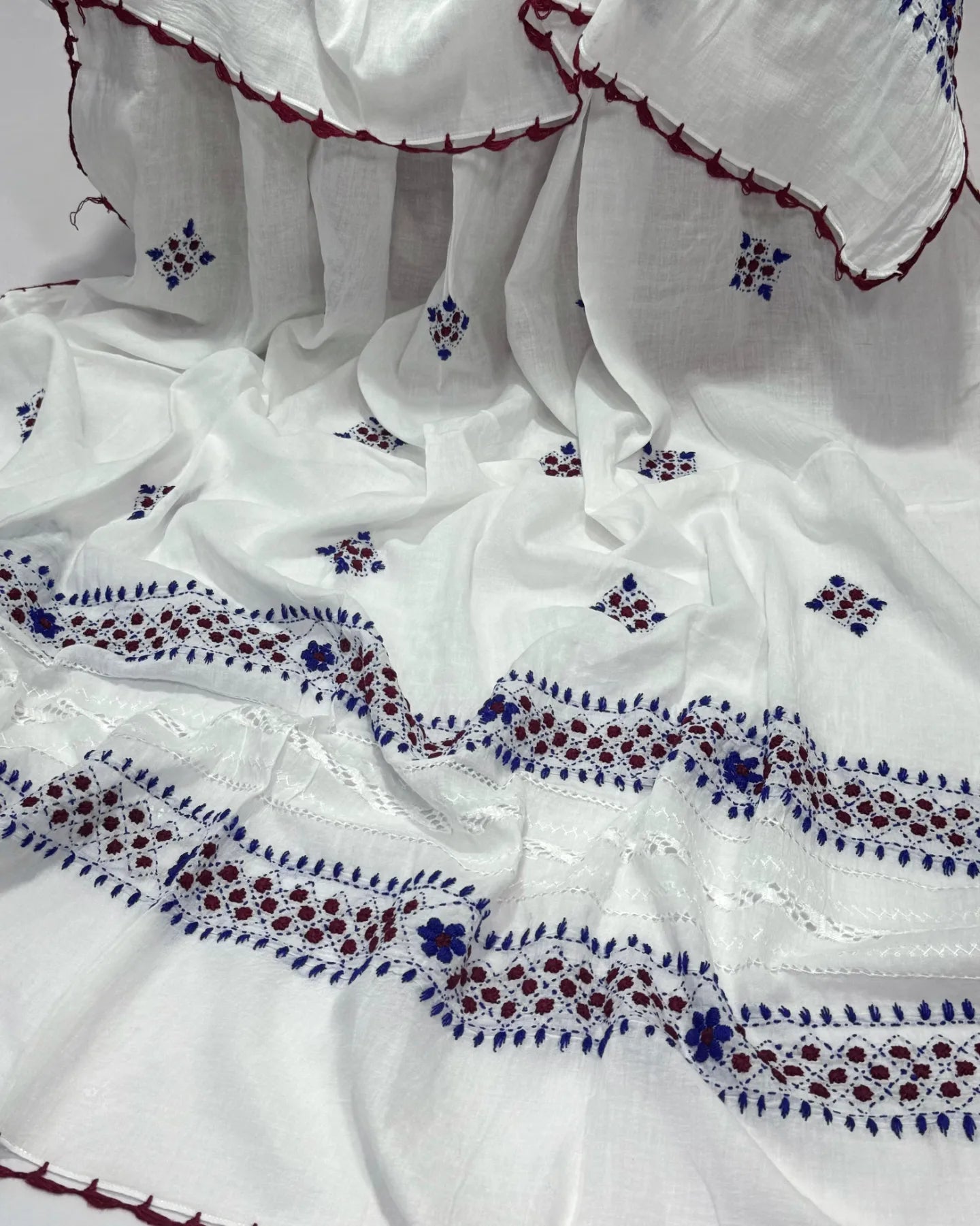 Traditional Multani Embroidered Tarkashi Chadar