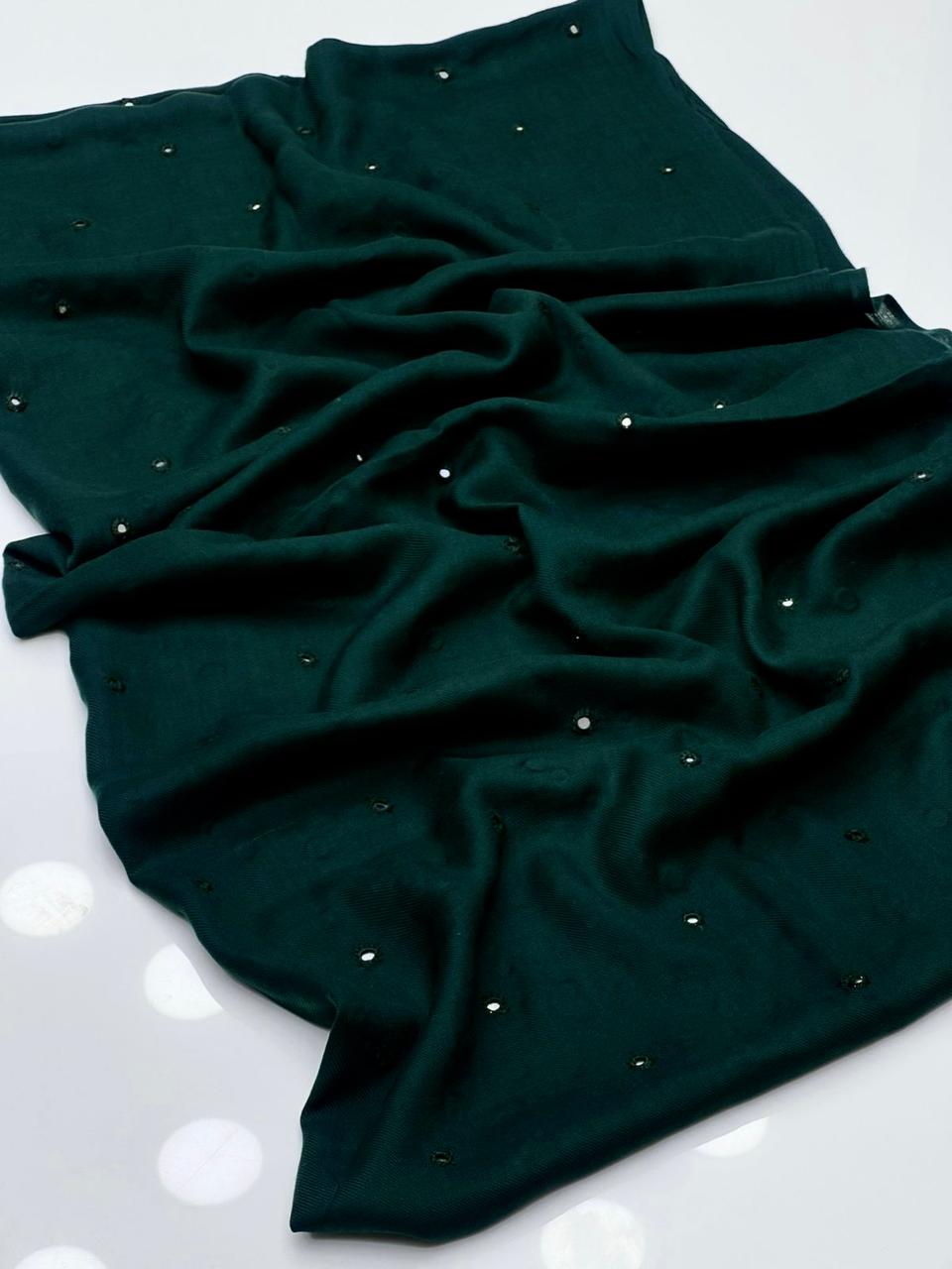 Pashmina Shawl
Elegant And Beautiful Hand Made Mirror Work