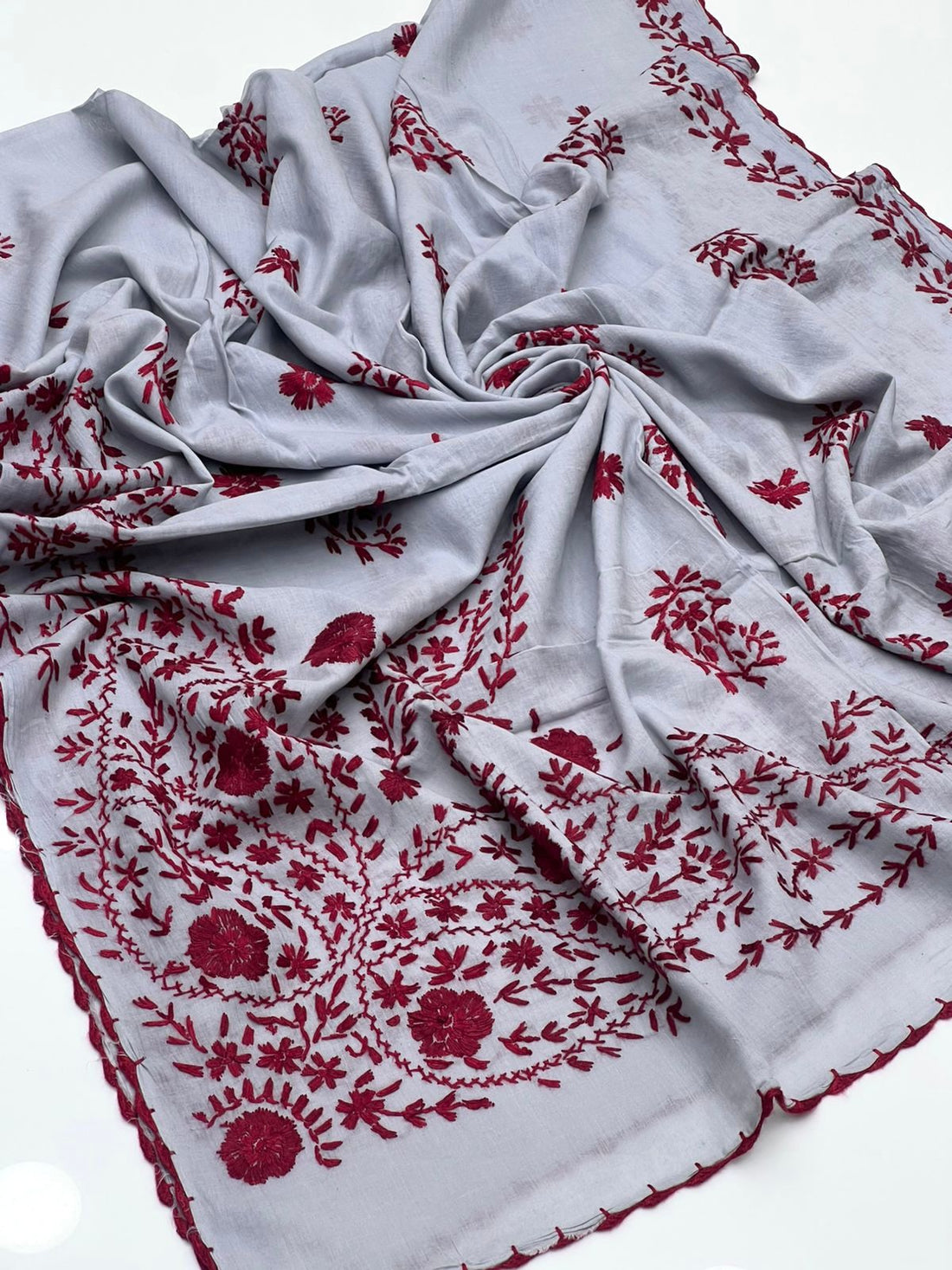 Pure Lawn Hand Made Multani Embroidery Chadar