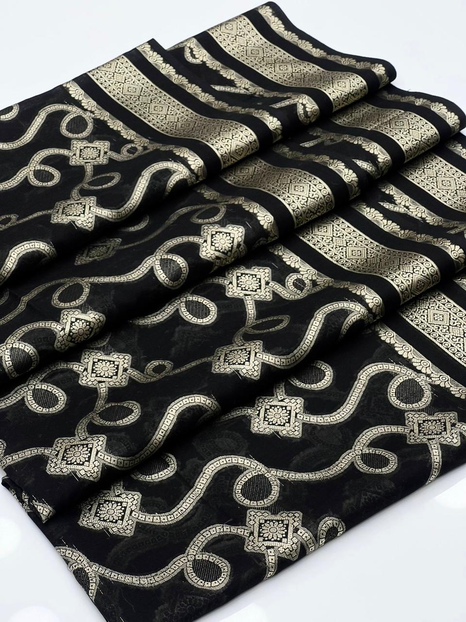 Elegant And Beautiful Bnarsi Pure Lawn Chadar