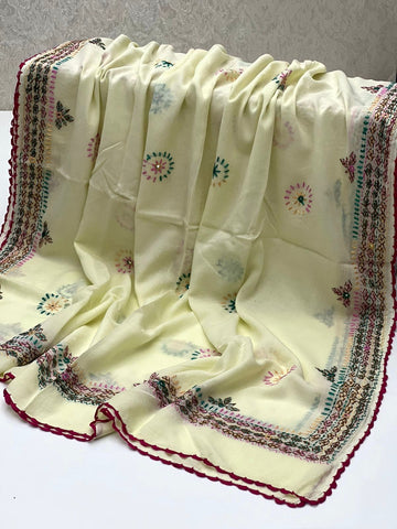 Pure Lawn
Hand Made Balochi Embroidery