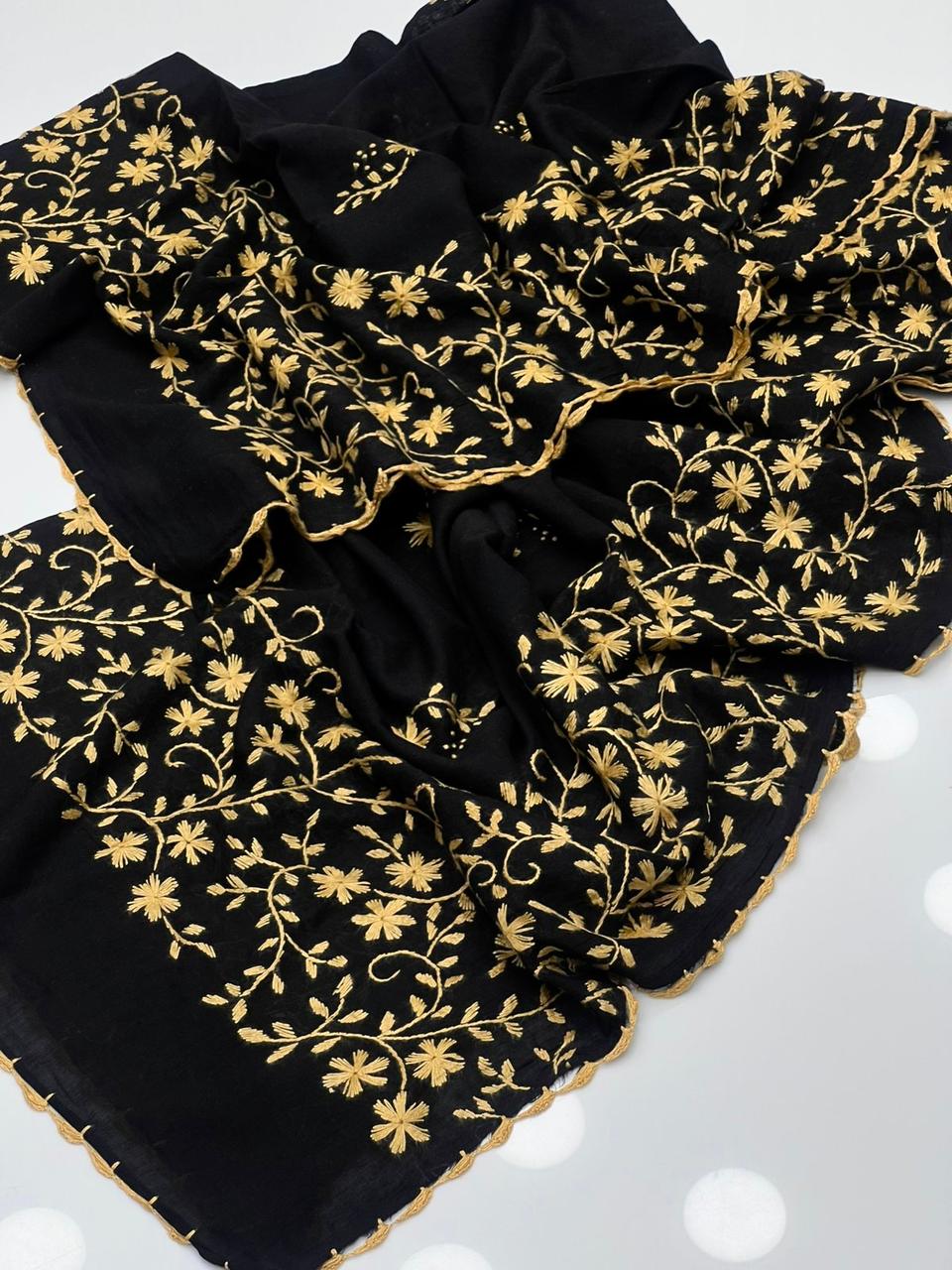 Pure Lawn 
Hand Made Multani Embroidery Chadar