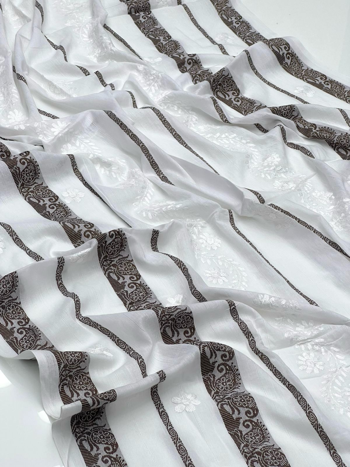 Pure Lawn Stuff 
Hand Embroidered Banarsi Chadar