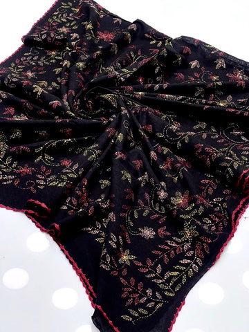 Pure Lawn Fabric
Beautiful Hand Made Multani Embroidery Chadar