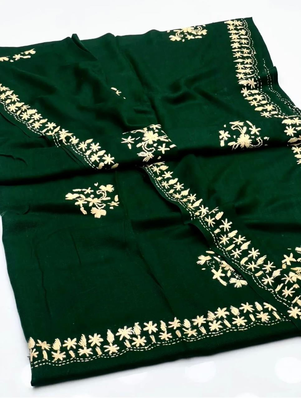 Pashmina 
Multani Hand Made Embroidered Shawl