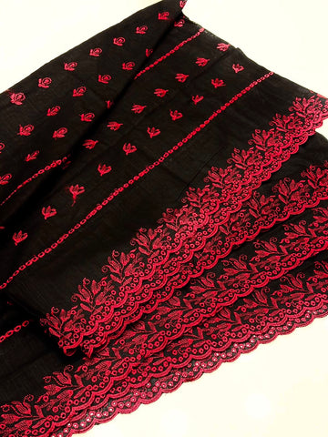 Pure Lawn
Beautiful Machine Chicken Kari Embroidery Chadar