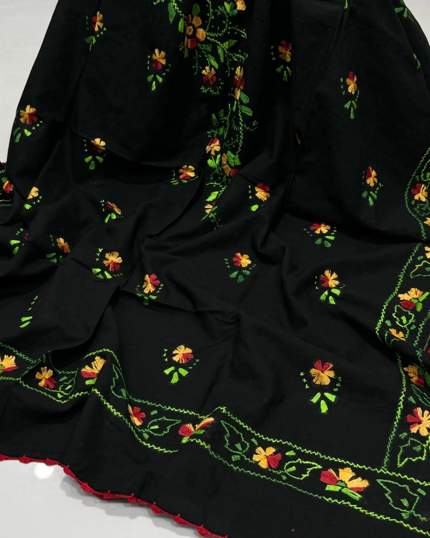 Traditional Multani Embroidered Chadar