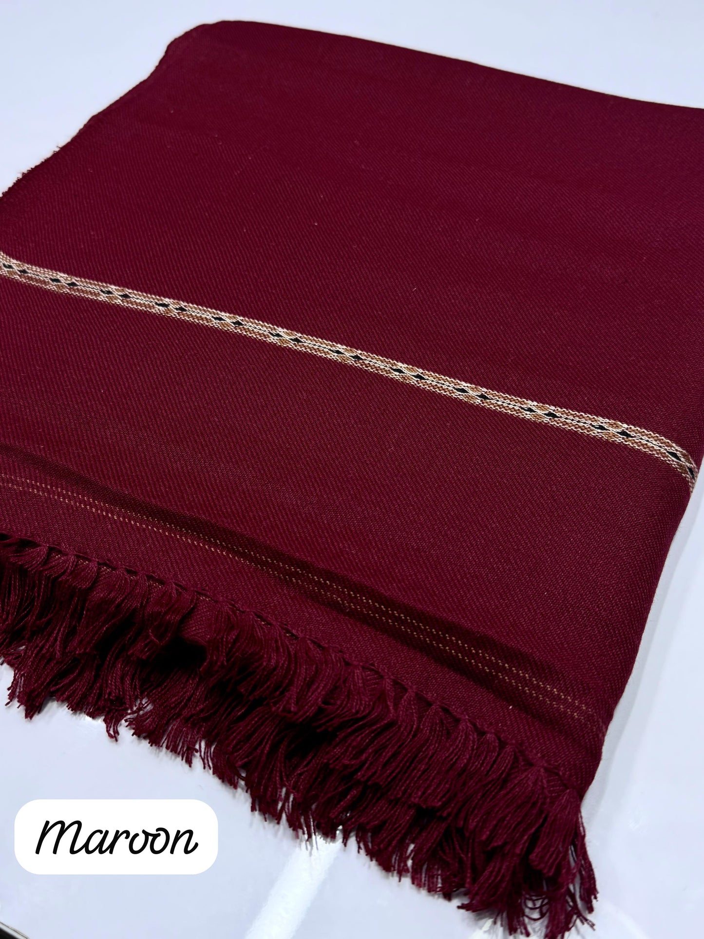 Gents Acrylic Wool Shawl