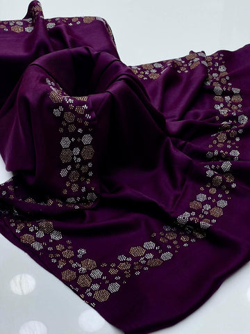 Pashmina Shawl
Beautiful Stones Work Shawl