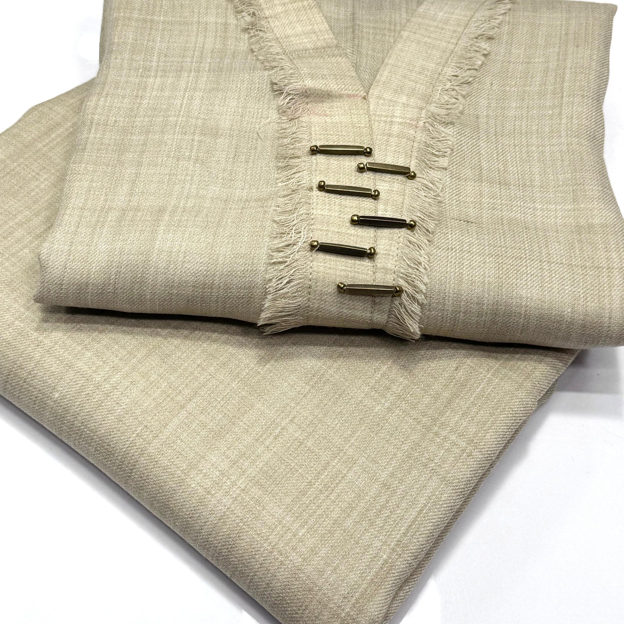 Pashmina Customised Stitch 2 Pieces Suit