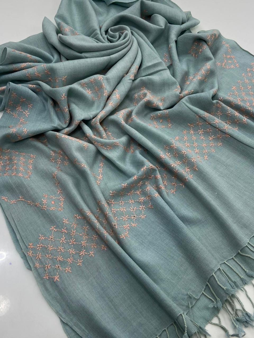Swati Pashmina
Hand Made Multani Embroidery Shawl