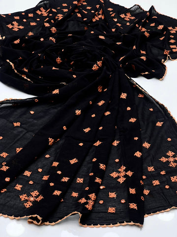 Pure Lawn
Hand Made Sindhi Embroidery With Mirror Chadar