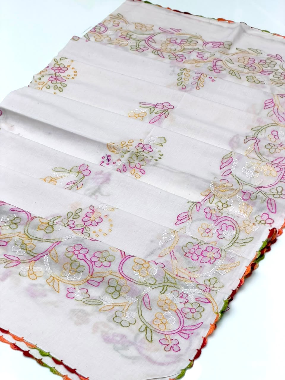 Pure Lawn
Hand Made Multani Embroidery Chadar