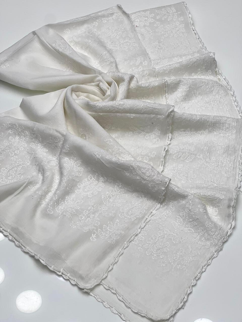 Pure Lawn
Hand Made Multani Embroidery Chadar