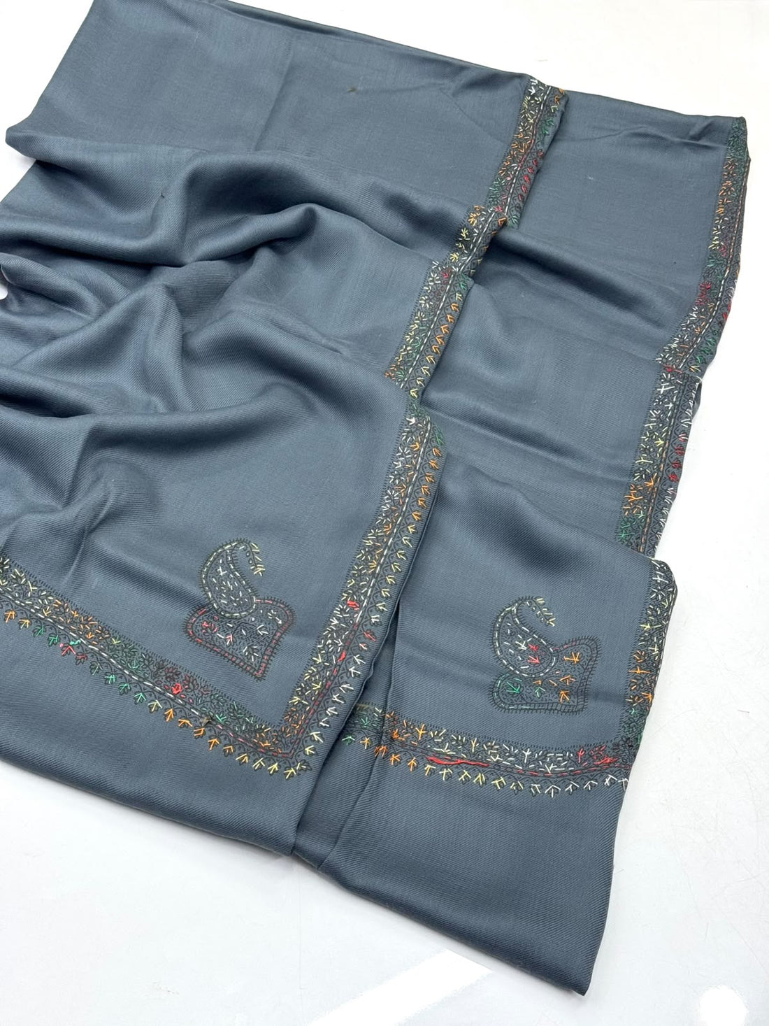 Pashmina Shawl
Hand Made Kashmiri Embroidery With Block Print