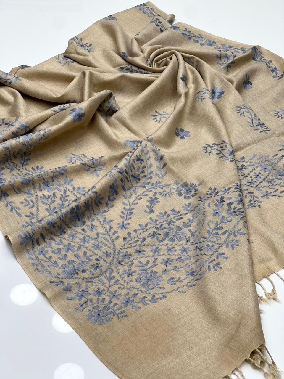 Swati Pashmina
Hand Made Multani Embroidery Shawl
