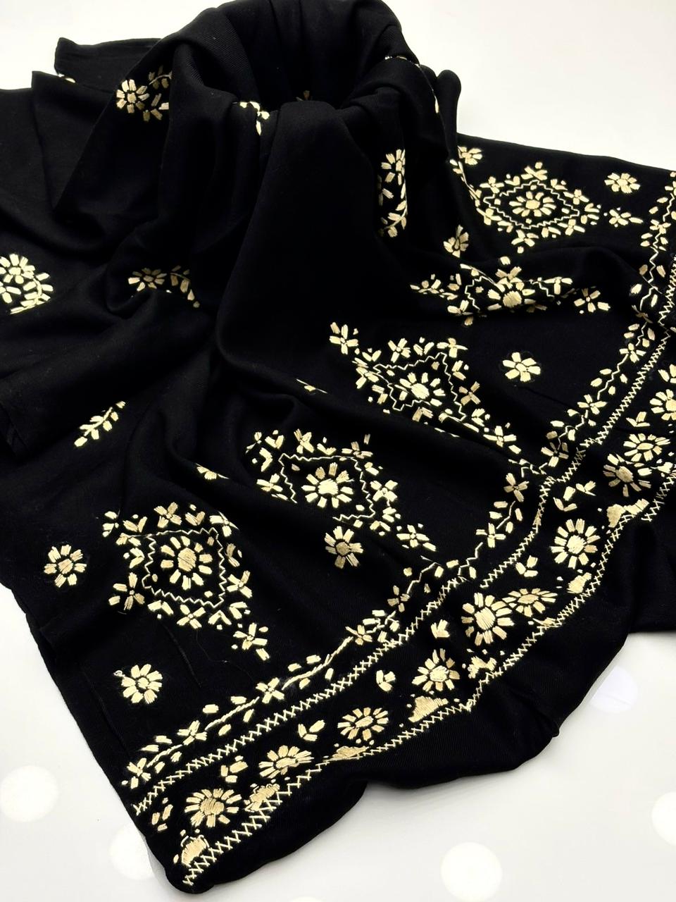Pashmina Hand Made Multani Embroidery Shawl