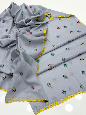 Pure Lawn
Hand Made Multani Embroidery Chadar