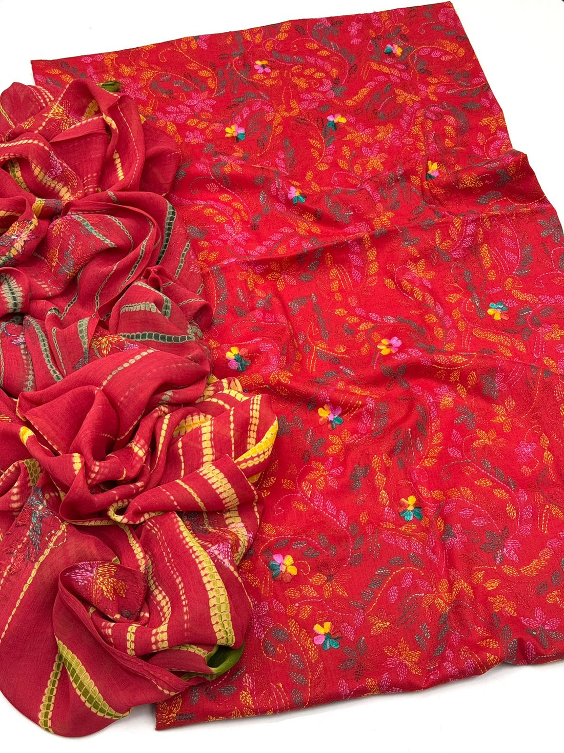 Traditional Hand Made Multani Embriodery 
3 Piece Suit