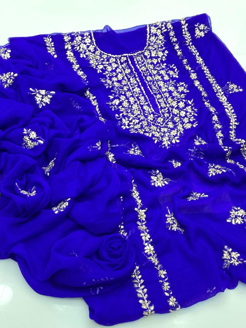 Handmade Multani Gotta 2 Pieces Suit