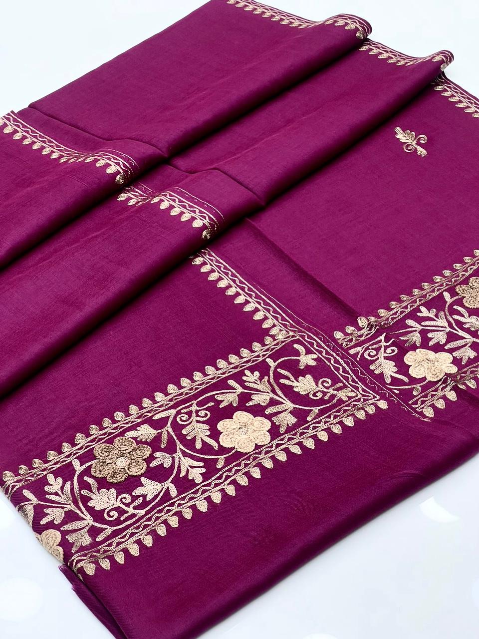 Pashmina Shawl
Elegant And Beautiful Machine Work